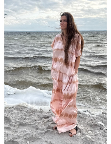 PUDER I RÓŻ spodnie