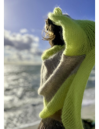 LIMONCELLO handmade mohair/silk sweater