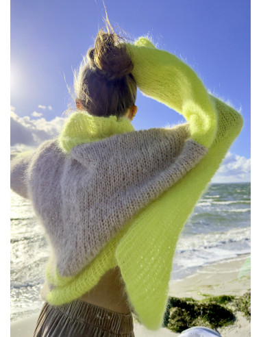 LIMONCELLO handmade mohair/silk sweater