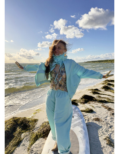 SKY short zipped jacket