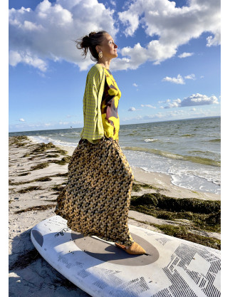 LEMON ON THE SAND short kimono 2
